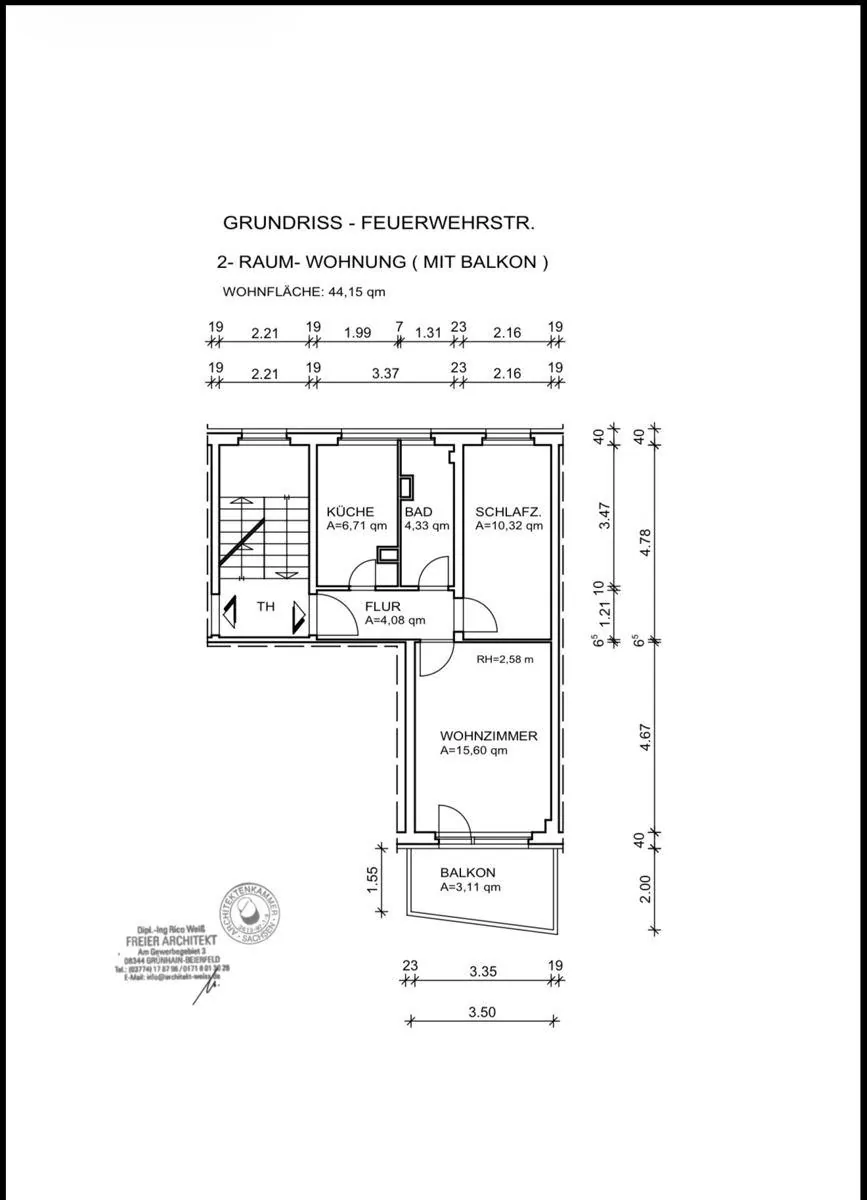 Kitzscher – Grundriss